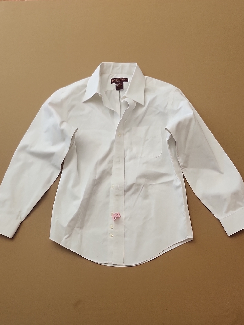 Classic White Kids Dress Shirt - Unbranded